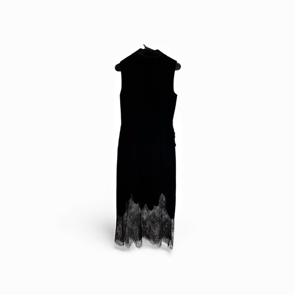 Self-Portrait Black Lace Midi Dress - Picture 3 of 5